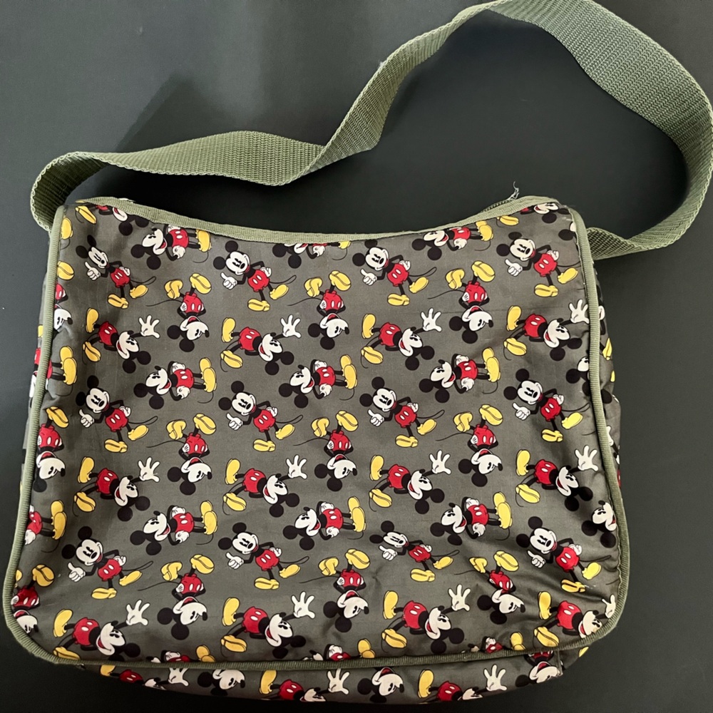 Disney Mickey Mouse Green Purse Shoulder Bag